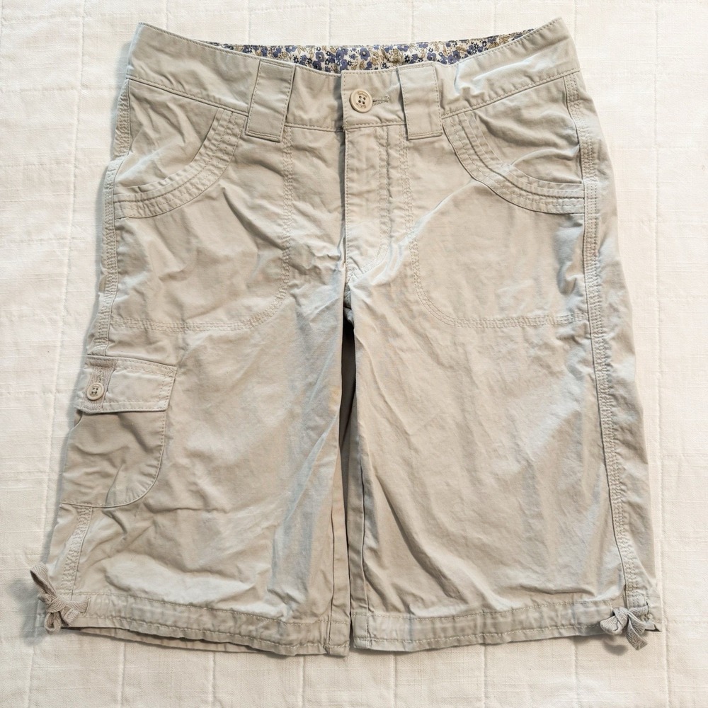 Carhartt Women's Shorts Size 4 Khaki Bermuda 2012‎ Cargo Carpenter